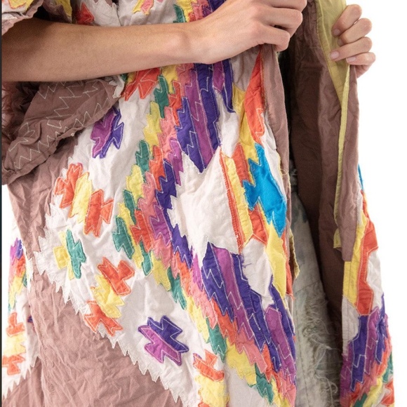 💜NWT MAGNOLIA PEARL QUILTWORK SINCHU KIMONO💜 - Picture 4 of 7